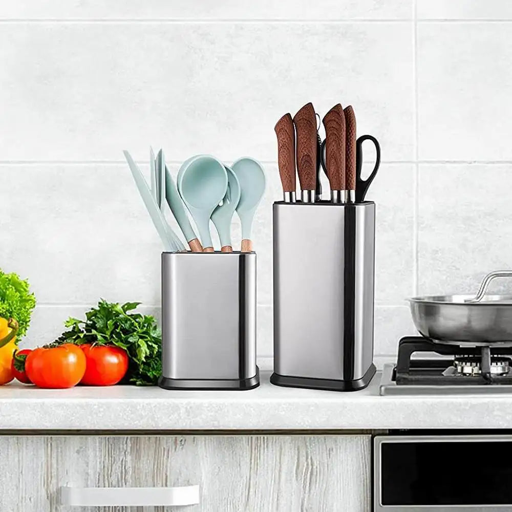 Large Kitchen Utensil Holder for Countertop – Kitchen Organizer for Spoons, Spatulas and Cooking Tools