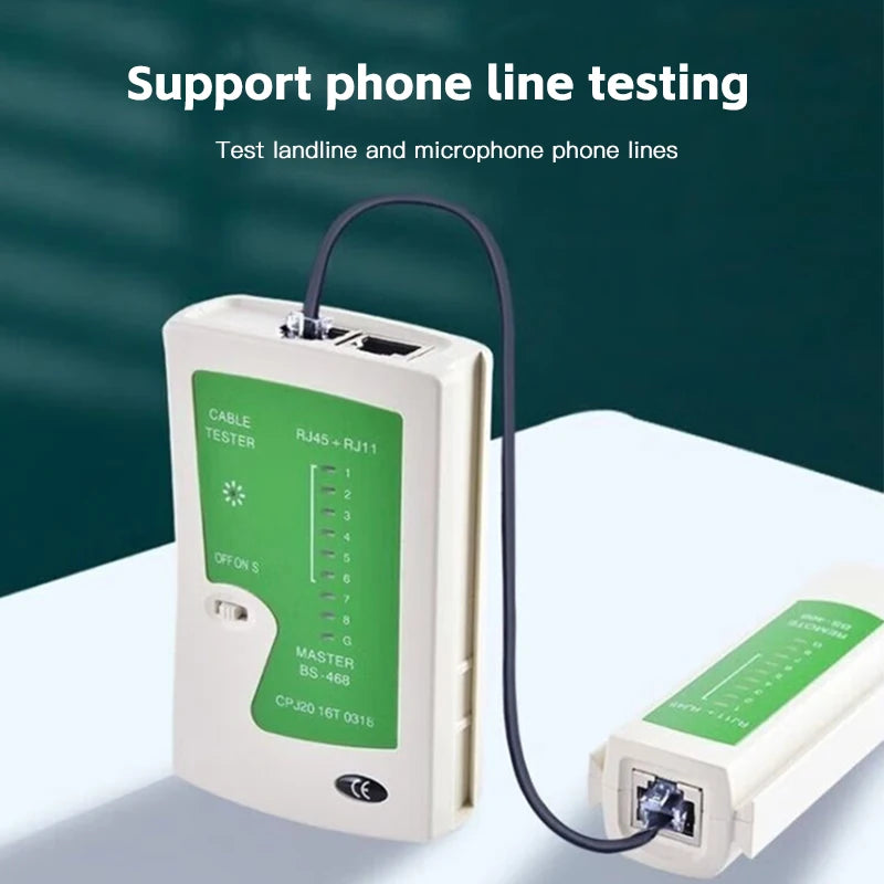 Universal Network Cable Tester RJ45 RJ11 Ethernet LAN Wire Testing Tool