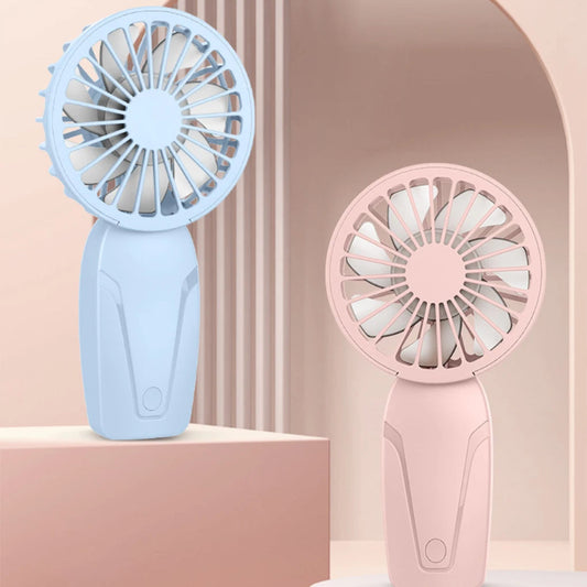 USB Rechargeable Mini Fan Portable Handheld Personal Cooling Fan Pocket Fan for Outdoor Travel Camping