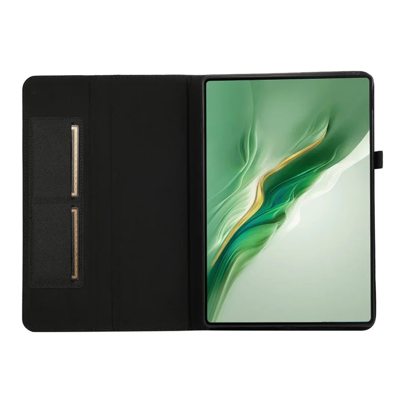 Case For Honor Magicpad 2 12.3 inch 2024 Case Soft Fabric Flip Stand Tablet Shell For Funda Honor Magic Pad 2 Case Coque 12.3"