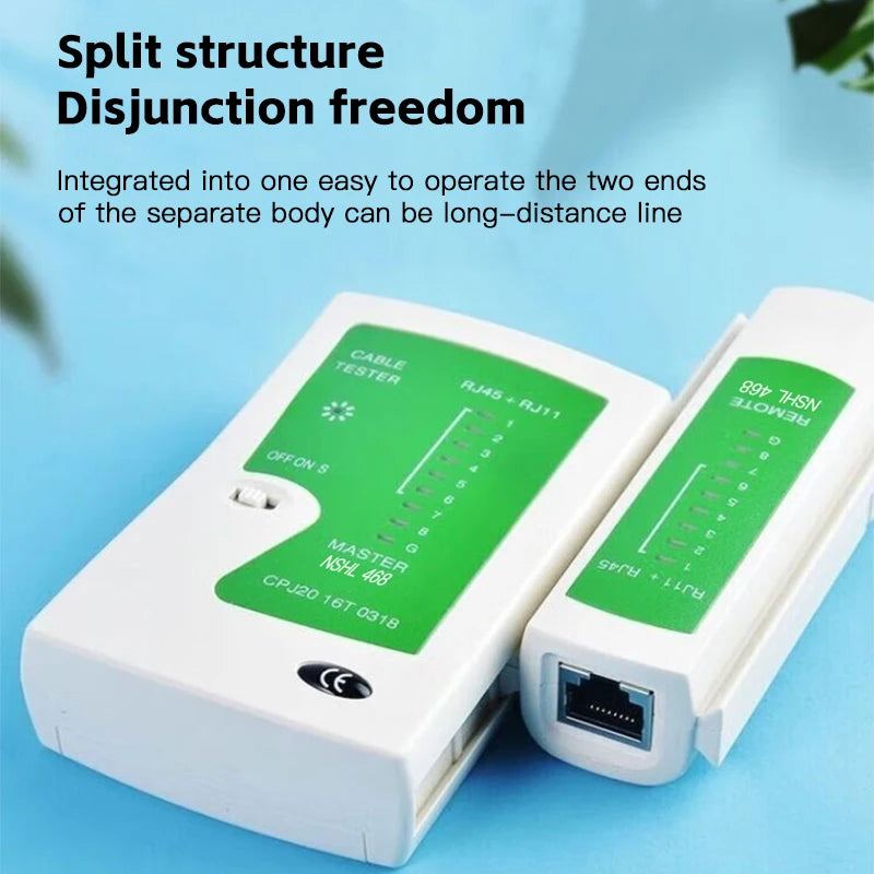 Universal Network Cable Tester RJ45 RJ11 Ethernet LAN Wire Testing Tool